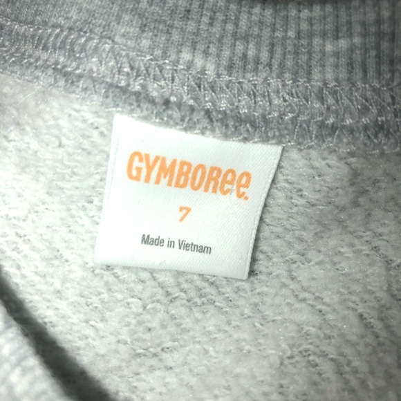 Gymboree girls gray gold sweatshirt unicorn dress - Picture 3 of 3